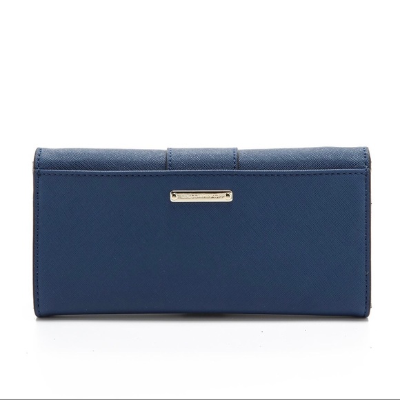 Rebecca Minkoff Safiano Turn Lock Mason Wallet - Picture 5 of 16